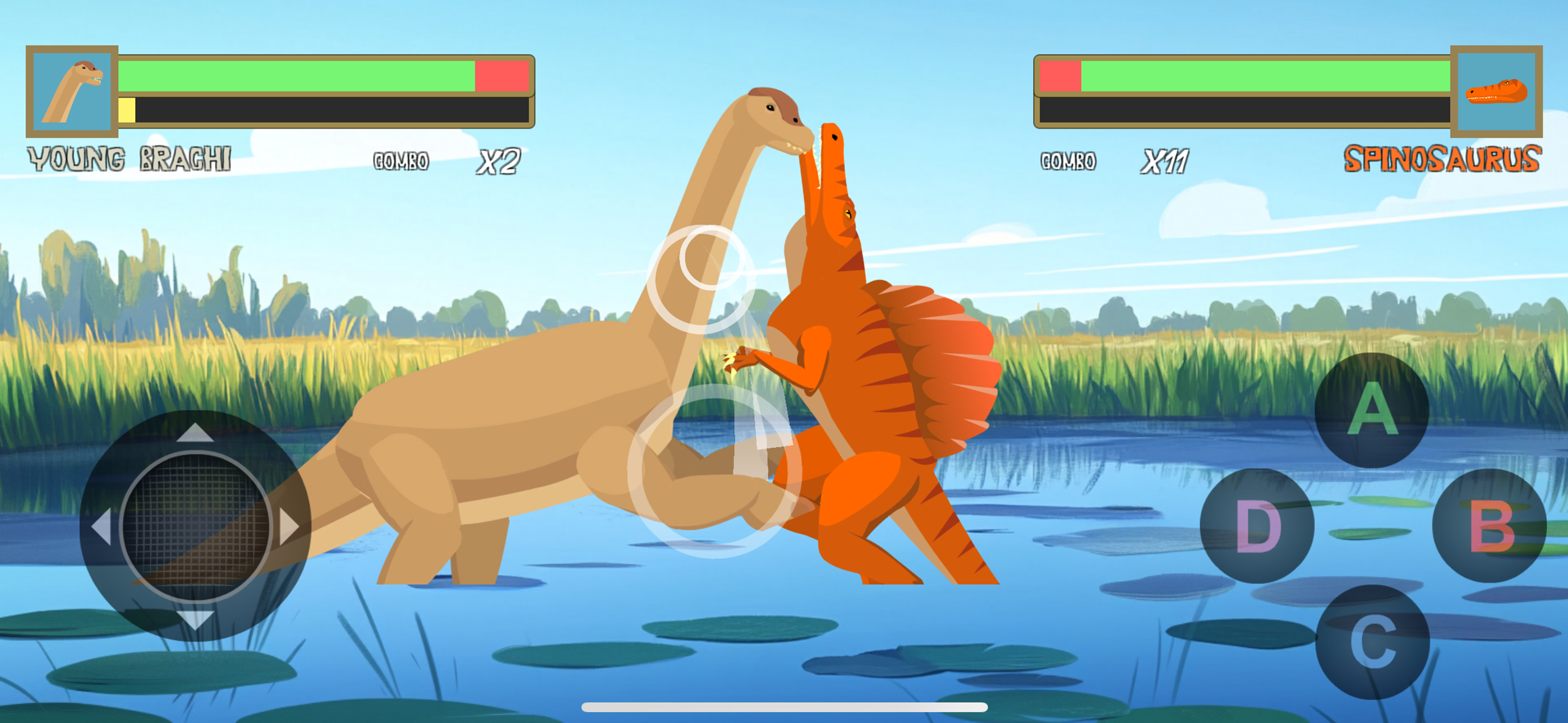 T-Rex Fights All Dinosaurs