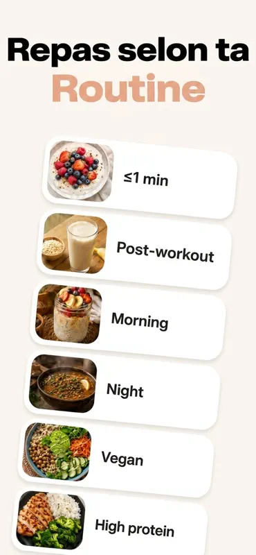 Recettes & Macros - Proti screenshot 2 of 8