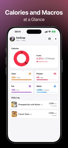 EatSnap: Calorie Tracker Screenshot 4 of 6
