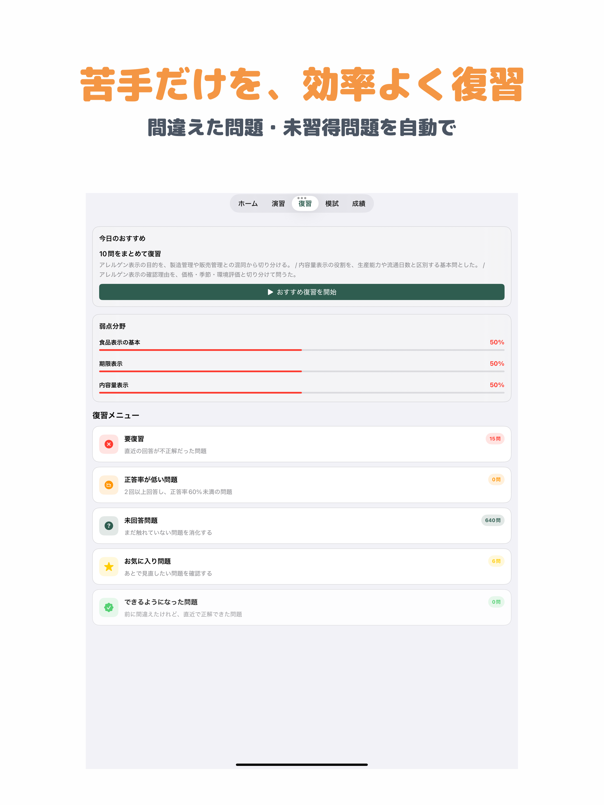 食品表示検定 初級 | 2026年対策問題