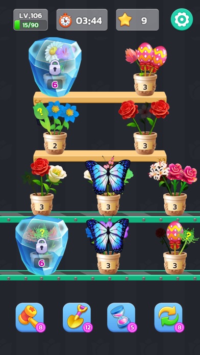 Screenshot #2 pour Blossom sort - Jeux de fleurs