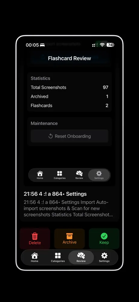 ScreenVault 截图管理应用截图