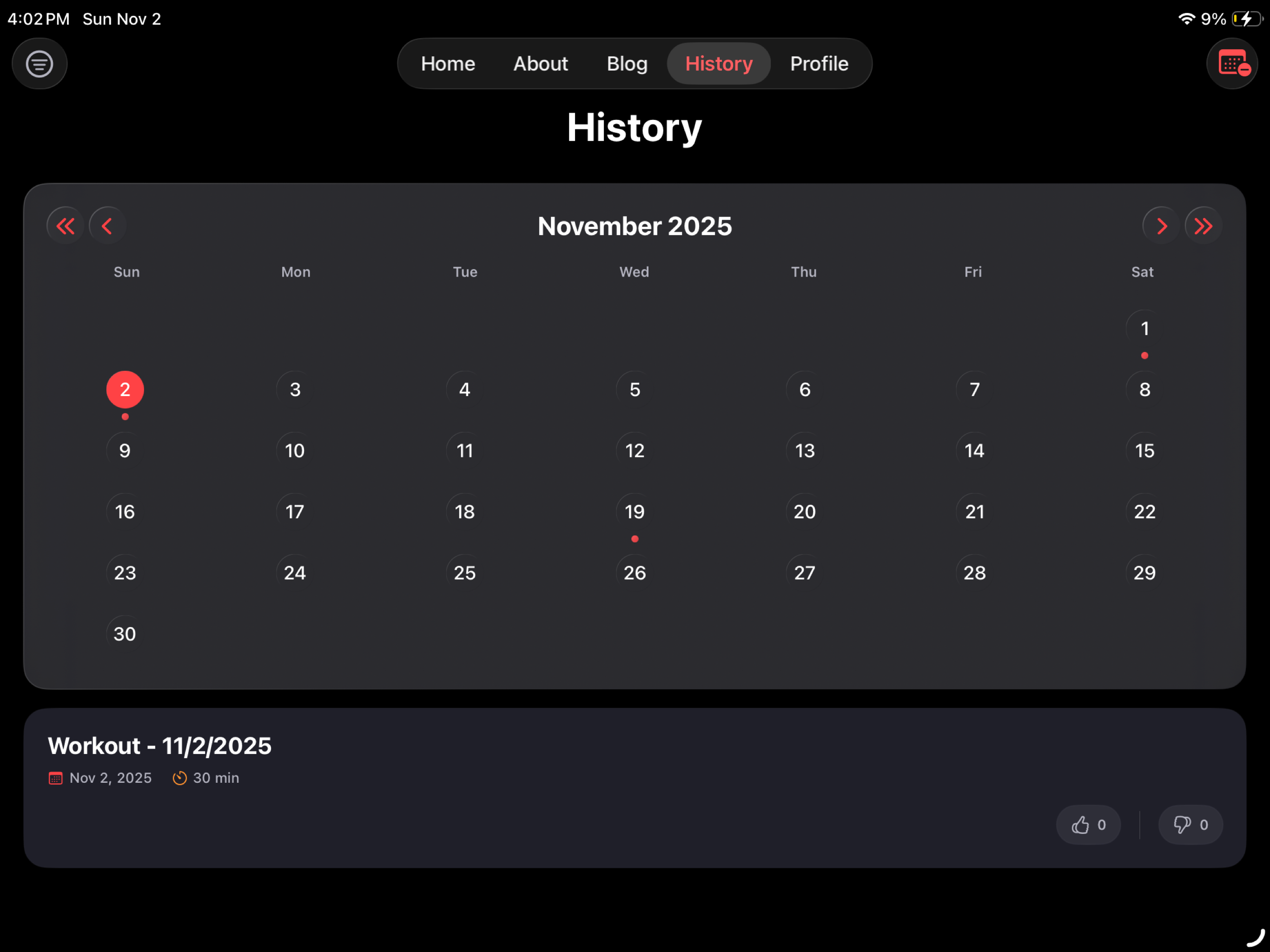Red Moon Fitness screenshot 8