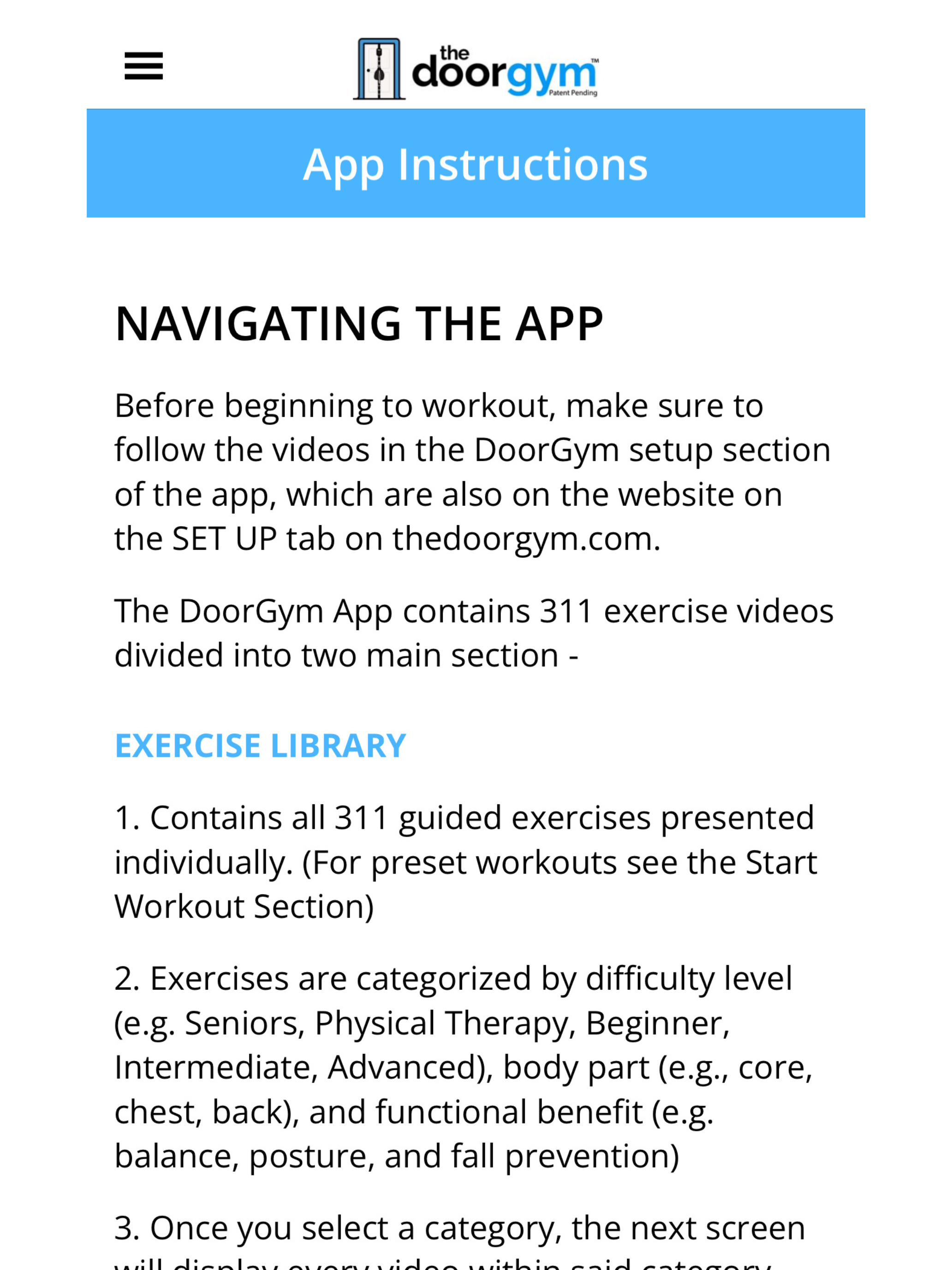 The DoorGym