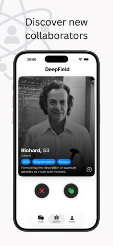DeepField - Find Collaborators Screenshot 1 of 3