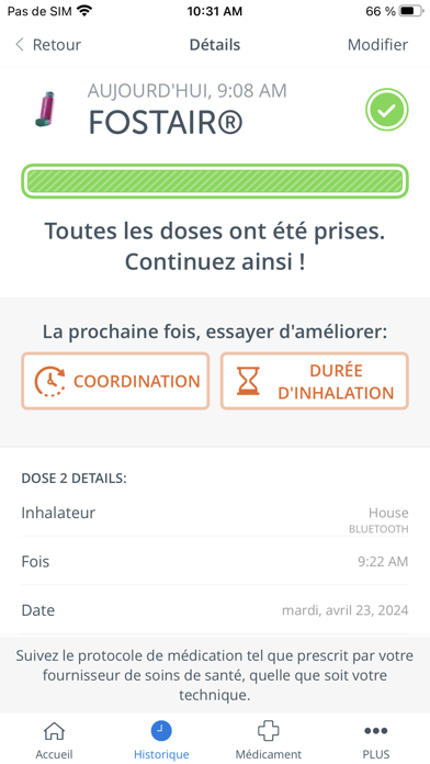 Screenshot #3 pour BreatheSmart