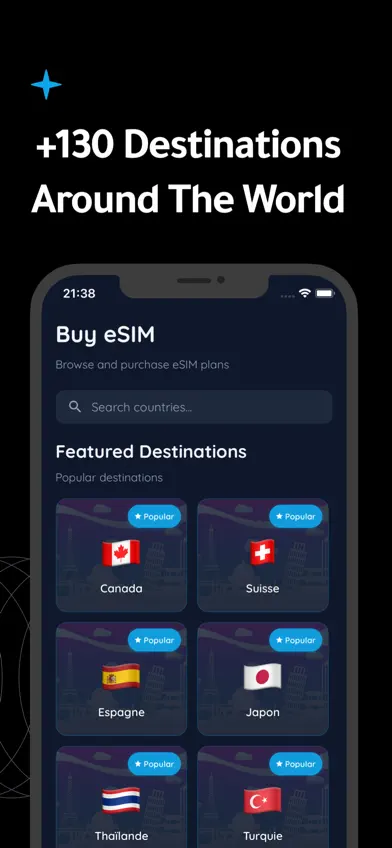 Simlio - Travel eSIM & Data screenshot 2