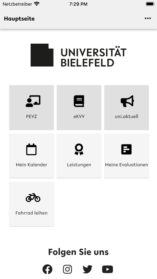 #2. Meine Uni - Uni Bielefeld (iOS) 由: Universitat Bielefeld