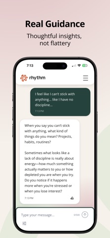 Rhythm: Personal AI Support Screenshot 3 of 5