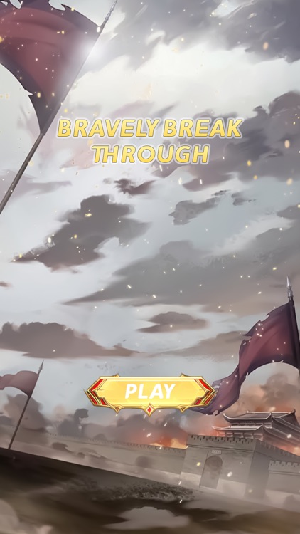bravely break through