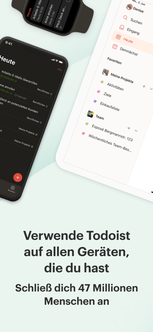 ‎Todoist: To Do List & Kalender Screenshot
