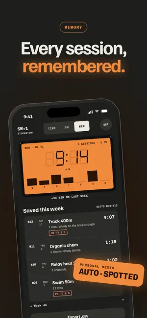 Multi Stopwatch & Lap Timer screenshot 4