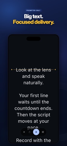 Teleprompter Studio: Video Screenshot 4 of 6