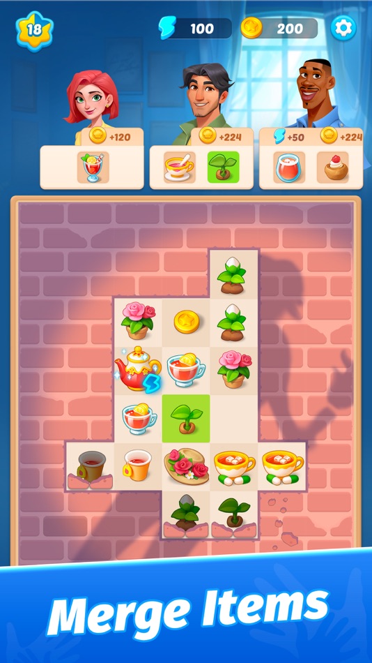 #2. Mystery Town - Merge & Cases (iOS) Ved: Cedar Games Studio