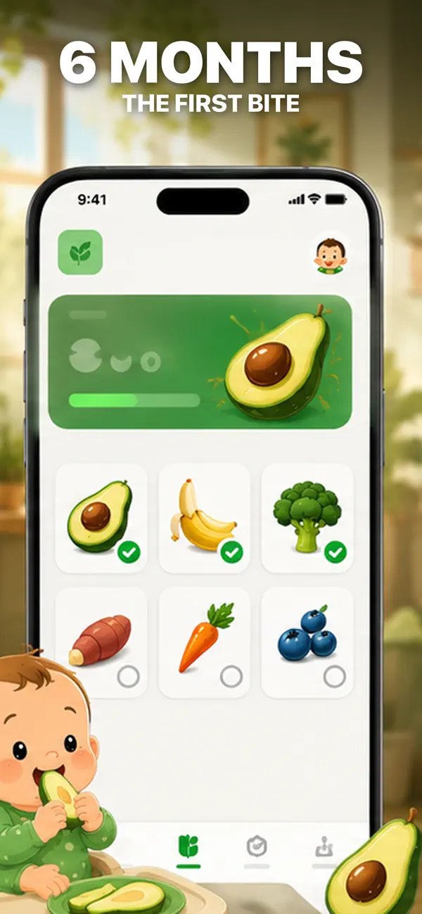 Screenshot #1 pour BLW Baby Led Weaning Tracker