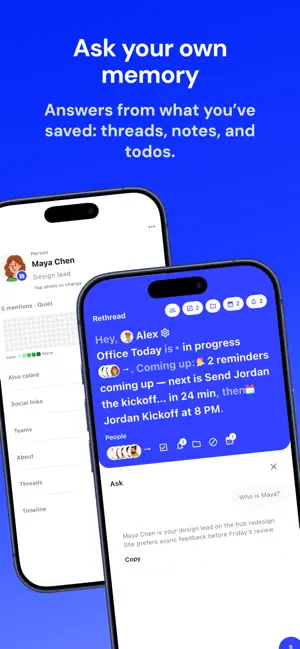 Rethread: Voice Todo Reminder screenshot 2