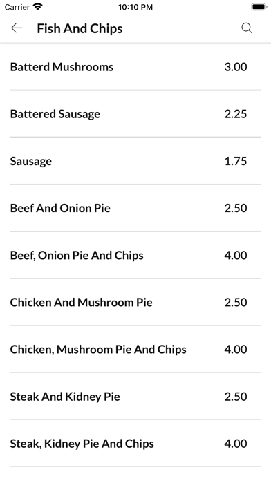 Caspers Grill And Pizza Screenshot