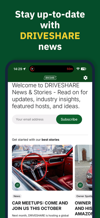 DRIVESHARE EVENTS Screenshot 4 of 4