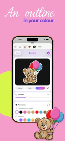 Sticker Bar: Send Emotions! app screenshot 3