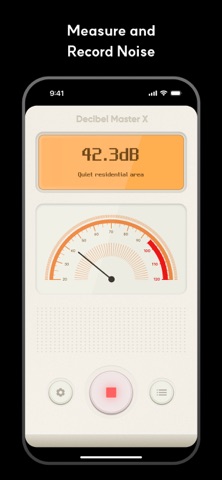 Decibel Master X - Noise Meter Screenshot 3 of 5