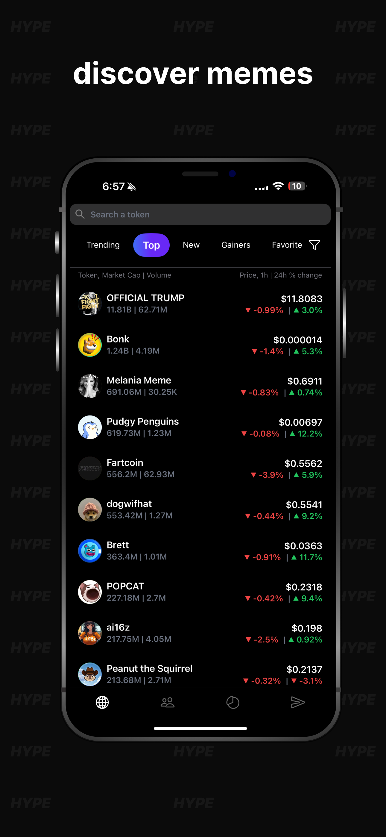 Hype - Trade Memecoins