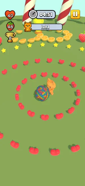 Kitty Roll 3D screenshot 1