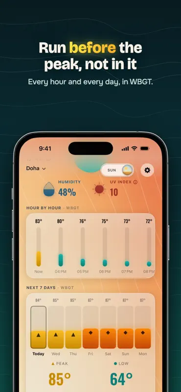 Wet Bulb & Safety: HeatCue screenshot 7 of 9