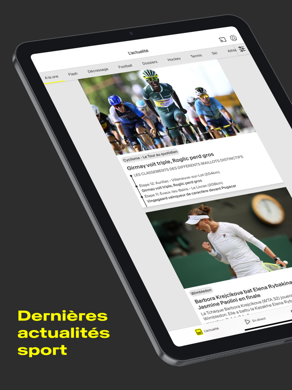 Screenshot #4 pour RTS Sport: Live et Actualité