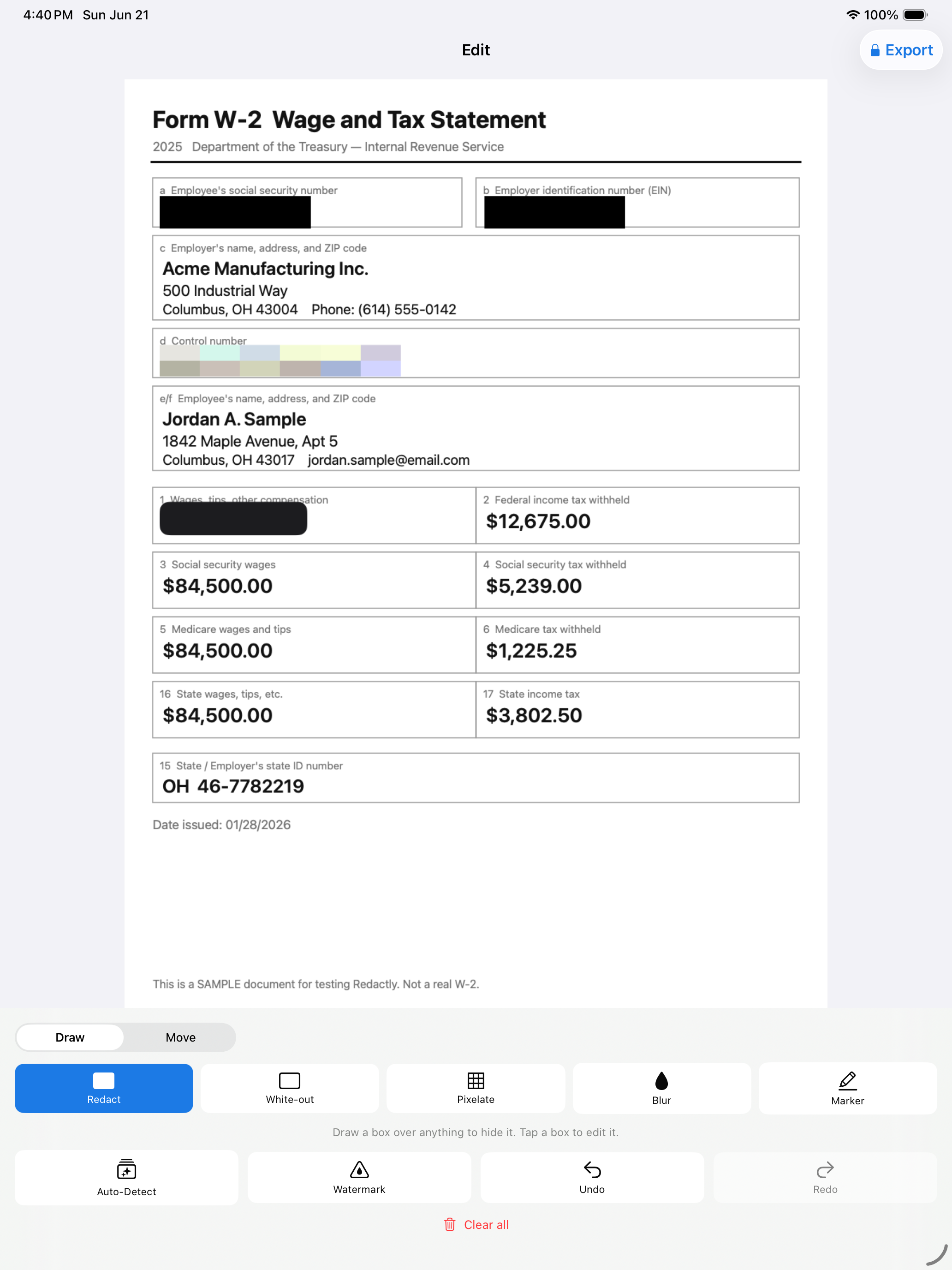 Redactly: Redact & Blur screenshot 10