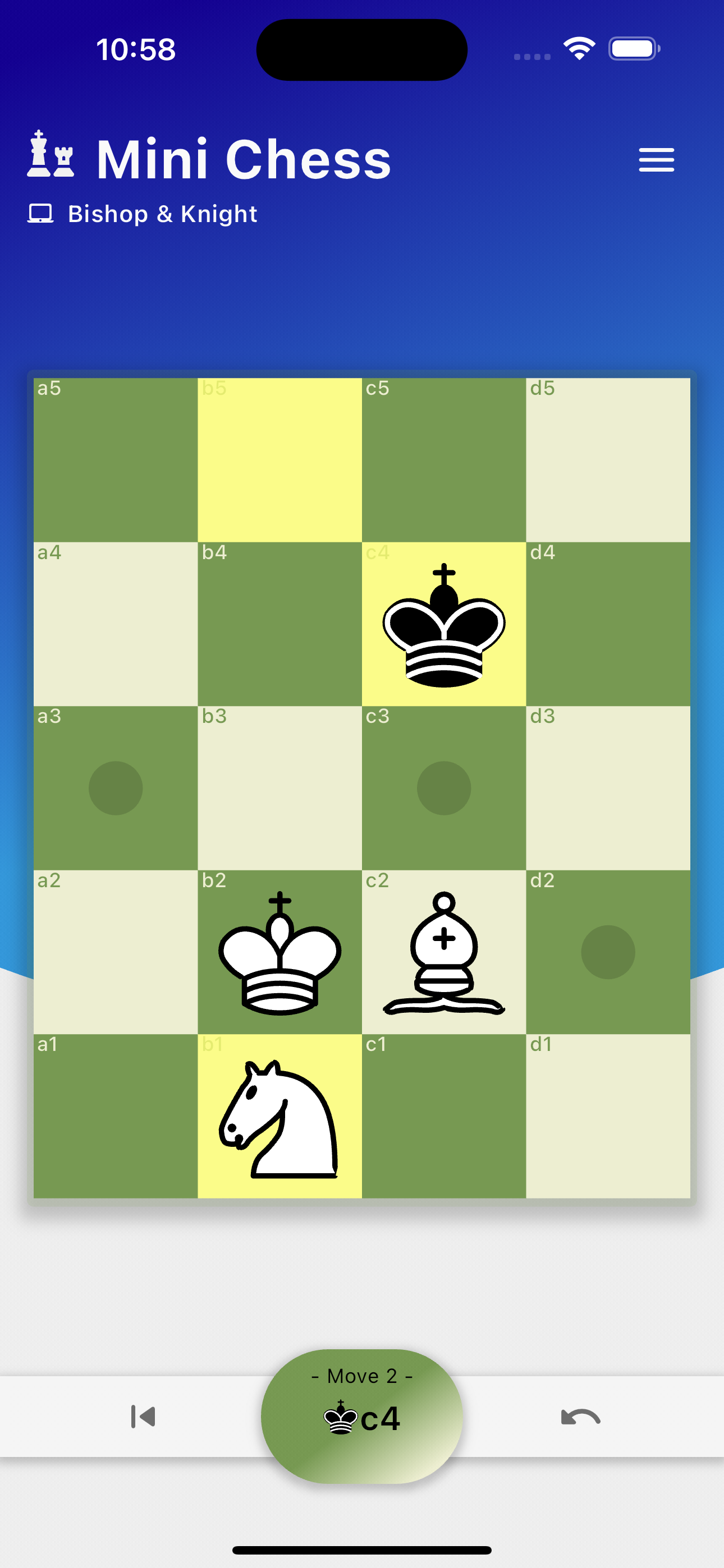 Mini Chess 5x4