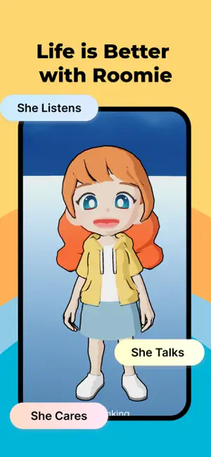 Roomie Spark: AI Best Friend screenshot 1