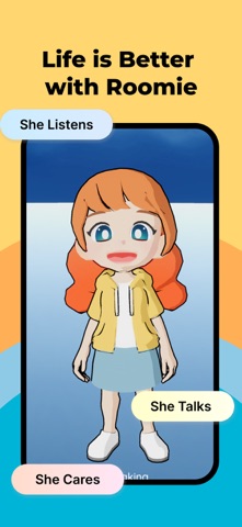 Roomie Spark: AI Best Friend iPhone screenshot