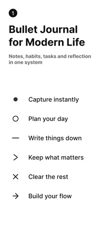MonoJournal: Bullet Journal screenshot