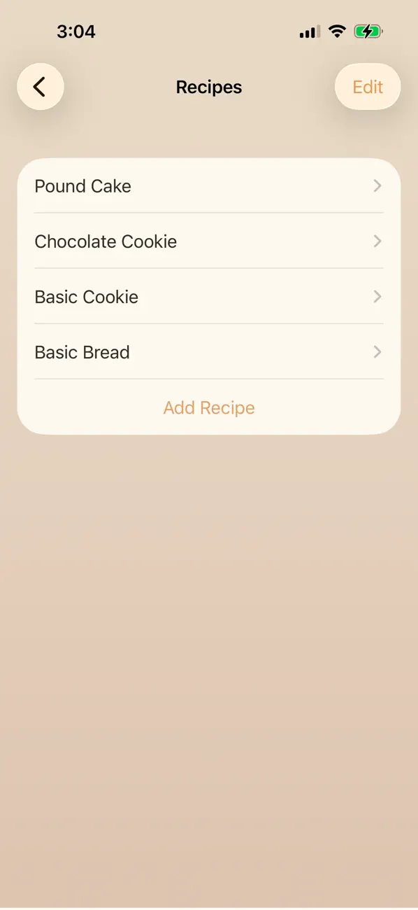 Screenshot #3 pour Baking Helper Lite