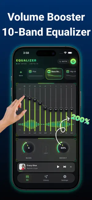 Equalizer FX: Bass Booster screenshot 2