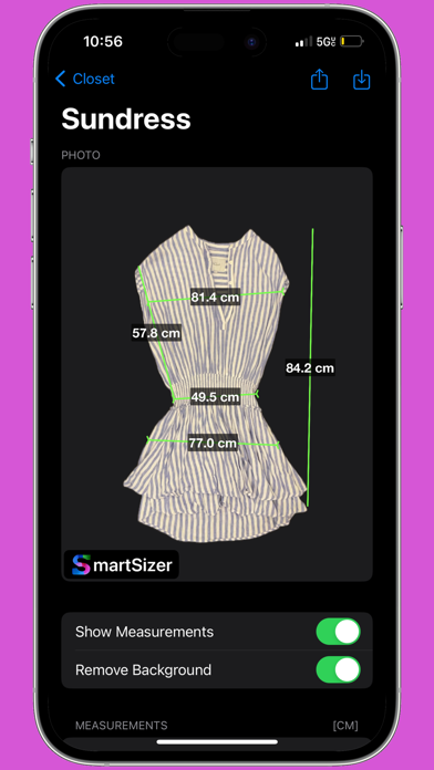 SmartSizer - 衣類測定のおすすめ画像4
