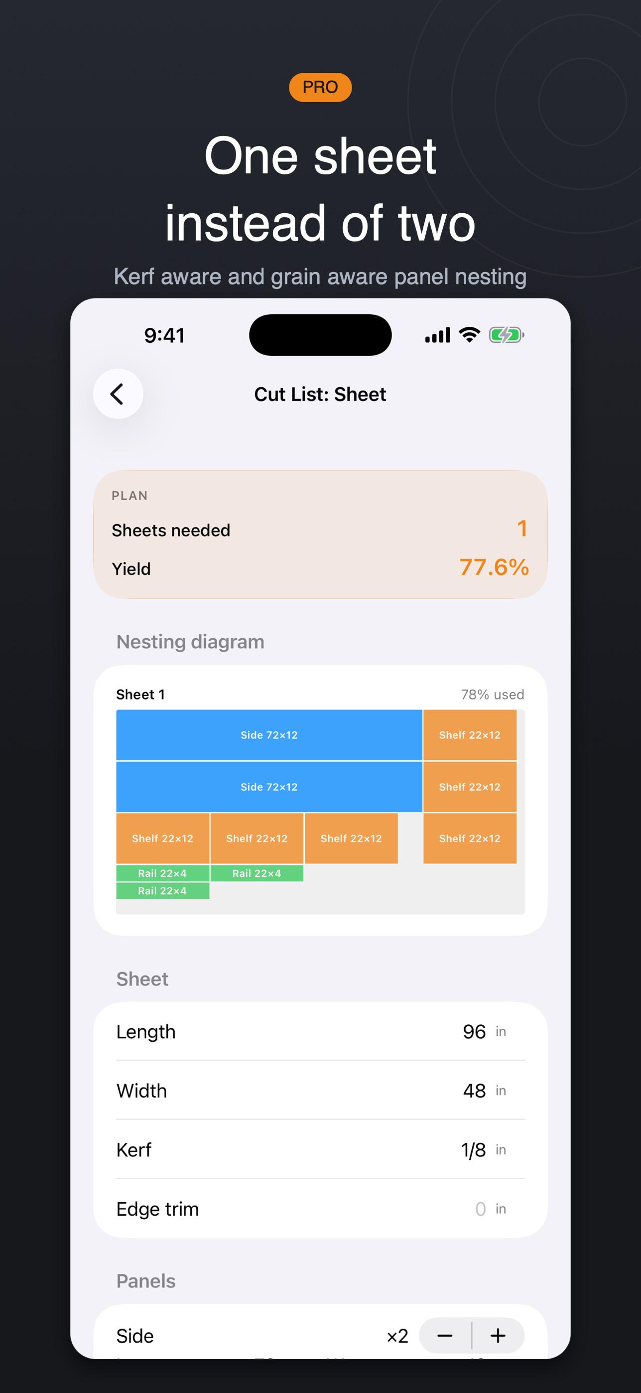Screenshot 2 of Bench Math: CNC Calculator