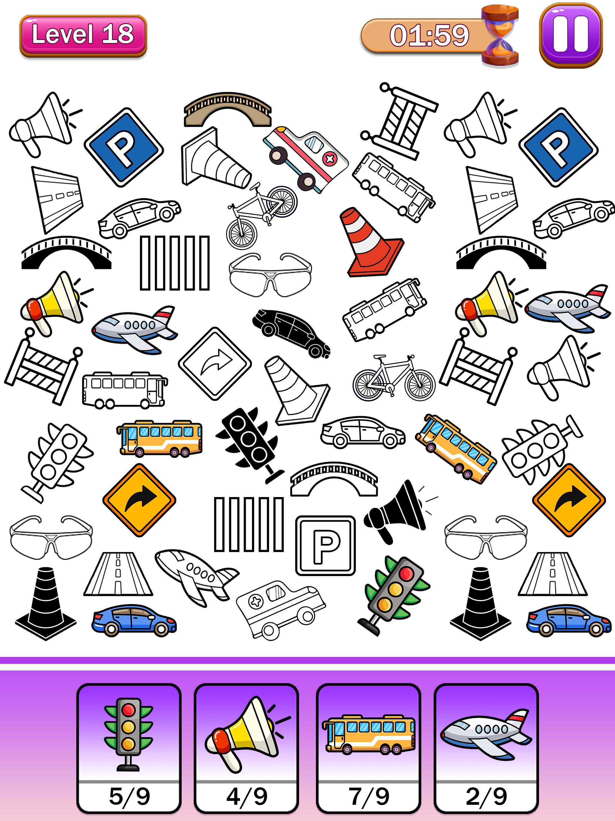 Color Merge Stickers 2D