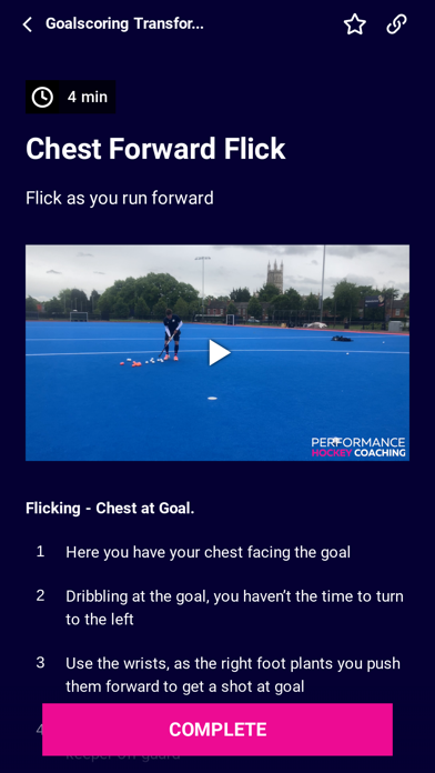 Performance Hockey Coach Screenshot