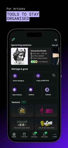 TRAZA - Tattoo Booking Screenshot 5 of 7