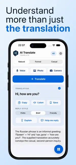 DeTranslate AI screenshot 4