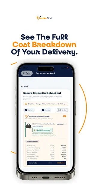 BorderCart screenshot 4