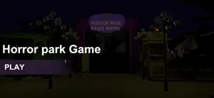 Horror park game of indigo screenshot #1 for iPhone