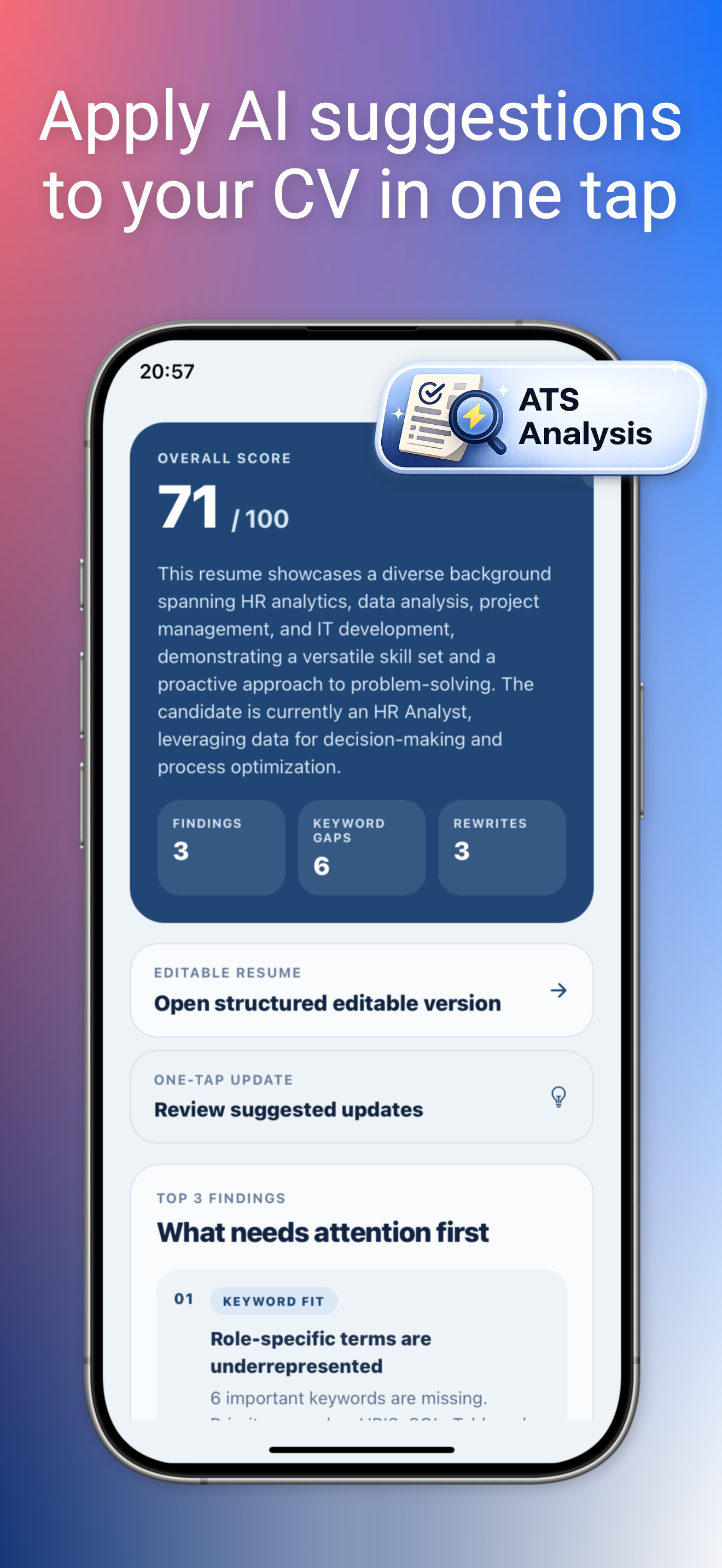Workly CV Builder AI