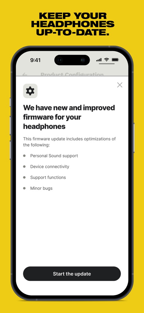 Skullcandy - Cet outil assure que les écouteurs restent à jour grâce à un suivi des mises à jour transparent et une présentation claire des détails des améliorations firmware.