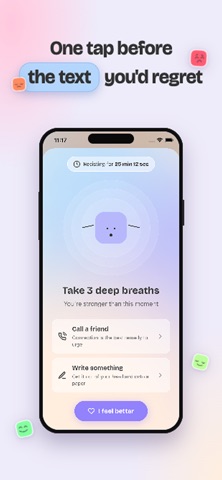 Move On: No contact tracker iPhone screenshot