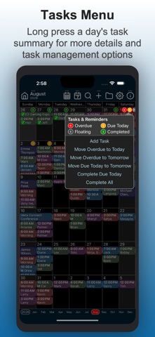 Calendar Pro+ iPhone screenshot