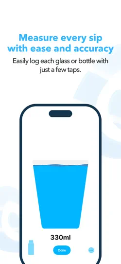 Screenshot von Water Diary - Daily Tracker auf dem iPhone 5