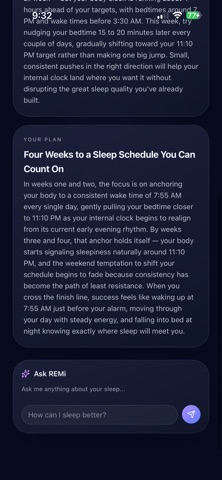 REMi Sleep Coach Screenshot 4 of 6