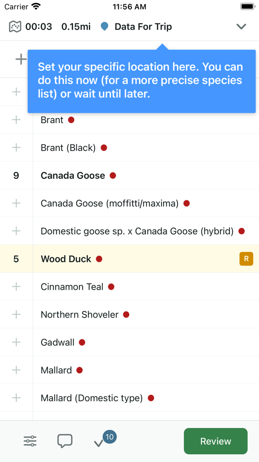 #3. eBird (iOS) 由: Cornell University